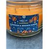 Image 3 : Lot of 2 - Candle-lite Pumpkin Brown Sugar Candle