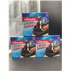 Image 2 : Lot of 3 - Vileda Scrunge Glass Ceramic Sponges,2 Pack