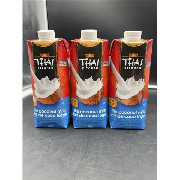 Thai Kitchen Lite Coconut Milk, 3 x 750ml
