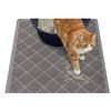Image 1 : Purple Pet Cat Jumbo Litter Mat