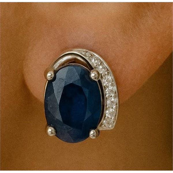 $120, SILVER(1.04g),  SAPPHIRE (1ct) PENDANT, retail value $120