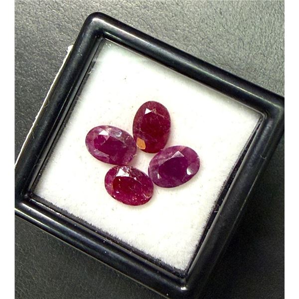 $300,  NATURAL RUBIES 5X7MM (4ct) GEMSTONE, retail value $300