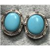 Image 3 : $240, SILVER(3.85g),  SLEEPING BEAUTY ARIZONA TURQUOISE EARRING, retail value $240
