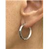 Image 1 : $30, SILVER(1.35g),  SMALL HOOP EARRING, retail value $30