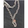 Image 2 : $70, SILVER(3.48g),  DIAMOND (0.01ct)  BRACELET 6", retail value $70
