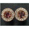 Image 3 : $120, SILVER(1.88g),  GARNER  (0.15ct) EARRING, retail value $120