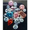 Image 1 : $600,  LAB COLOR DIAMOND (APP 1ct)ASSORTED SIZE, retail value $600