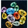 Image 2 : $200,  ASSORTED FANCY COLOR SAPPHIRE (APPct) GEMSTONE, retail value $200