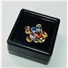 Image 3 : $200,  ASSORTED FANCY COLOR SAPPHIRE (APPct) GEMSTONE, retail value $200