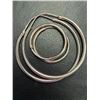 Image 3 : $40, SILVER(1.7g),  2 PARIS HOOP EARRING SET, retail value $40
