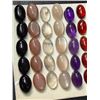 Image 3 : $160,  BLACK ONYX,MOONSTONE,AMETHYST,GARNET, CITRINE AND PERIDOT (APP 12ct) GEMSTONE, retail value $