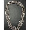 Image 1 : $210, SILVER(12.17g),   RHODIUM PLATED CHAIN 24", retail value $210