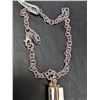 Image 2 : $80, SILVER(4.65g),  GENUINE DIAMOND (0.01ct) BRACELET 6", retail value $80