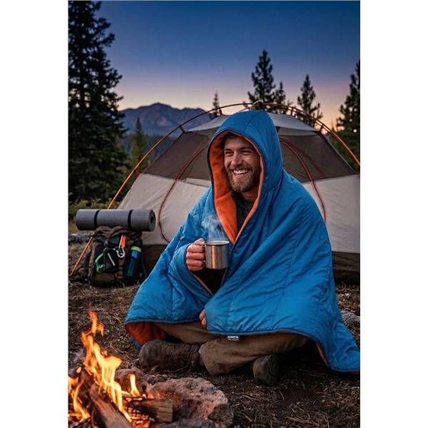 Klymit Versa Blanket - Blue Outdoor Blanket
