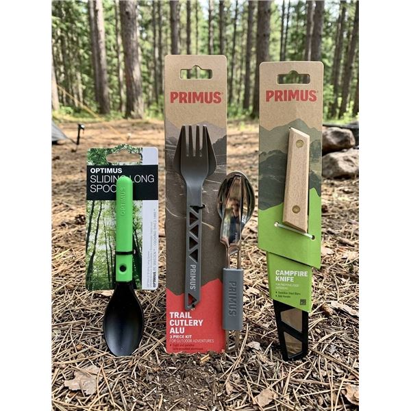 Camp Cutlery and Knife Set