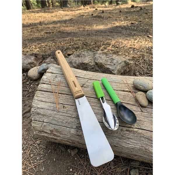 Primus Spatula, Cutlery and Optimus Sliding Spoon Set