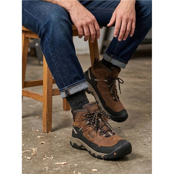 Keen Targhee III Mid WP, Bison, Boot US 12
