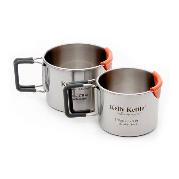 Kelly Kettle 2 Stainless Steel Cups Set
