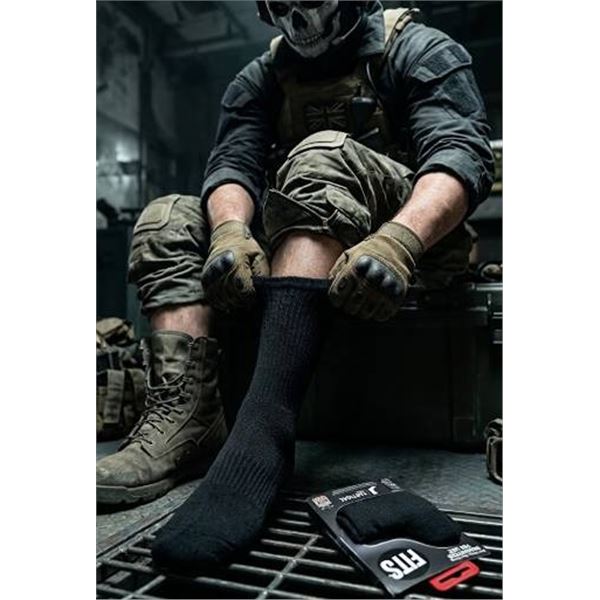 FITS Tactical Boot Socks XL, 2 Pairs