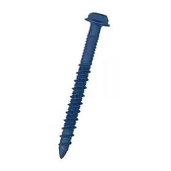 Lot of 6 - Tapcon 1/4" x 3-1/4" Concrete Screws, 25ct