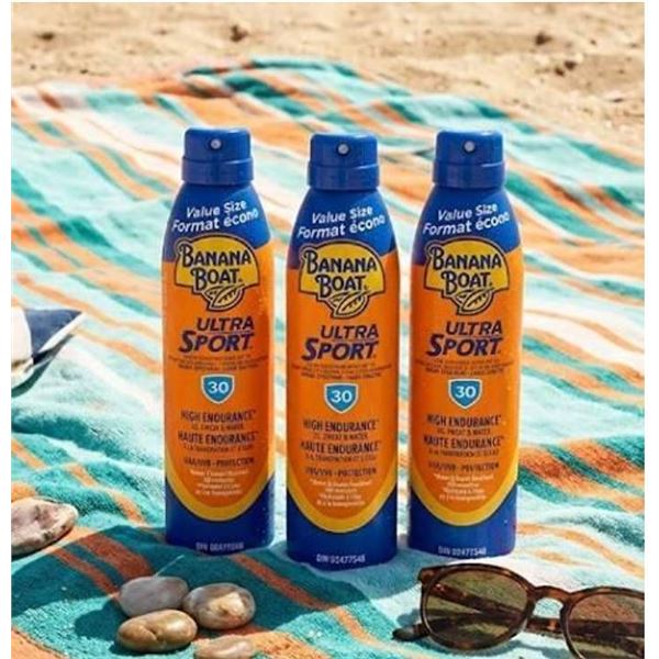 Banana Boat Ultra Sport Sunscreen 3 Pack of 226g