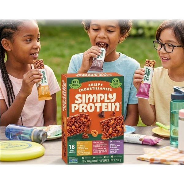 Simply Protein Crispy Bars Variety Pack 720g