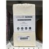 Image 2 : Color Sense King Fitted Sheet 100% Cotton