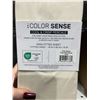 Image 3 : Color Sense King Fitted Sheet 100% Cotton