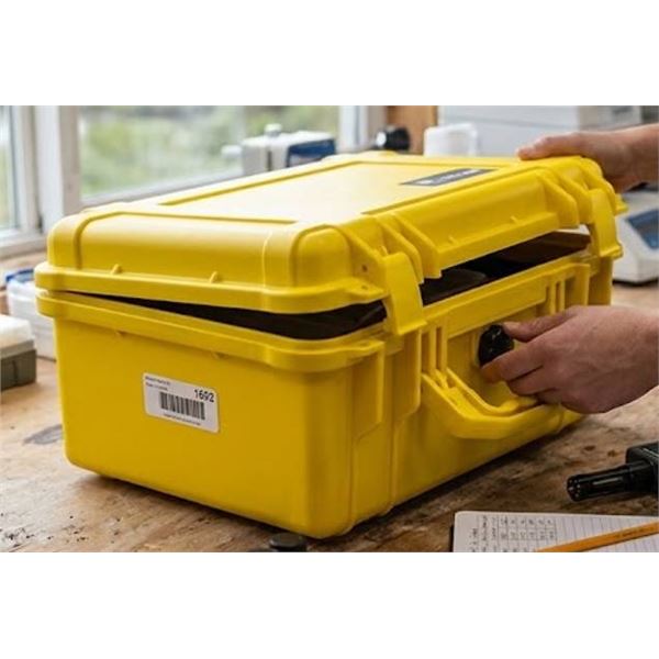 UK 5510 Case Yellow Hard Protective Box
