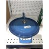 Image 2 : Tramontina Blue Cast Iron Skillet with Lid