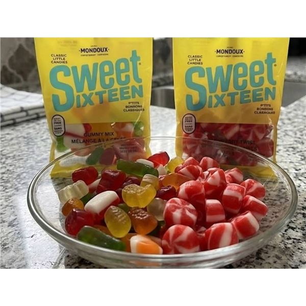 Mondoux Sweet Sixteen Candy Pack 8 x 6 x 135g