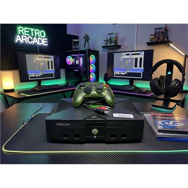 Microsoft Xbox Console with Controller