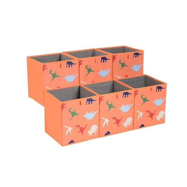 Amazon Basics Collapsible Storage Bins 6-Pack