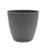 Image 2 : Lot of 3 Bloem Dayton Planter 12-in Plastic - Charcoal