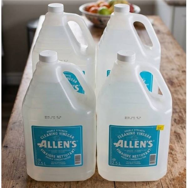 Allen's Cleaning Vinegar 4 x 2.5L