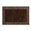 Image 1 : Eddie Bauer Brown Striped Bath Rug 30"x40"