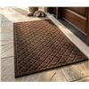 Image 1 : Brown Patterned Entrance Floor Mat