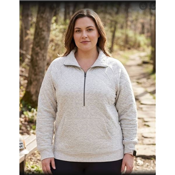 Danskin XL 1/4 Zip Pullover Sweatshirt