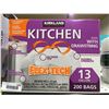 Image 2 : Kirkland Flex-Tech 13 Gallon Kitchen 200 Bags