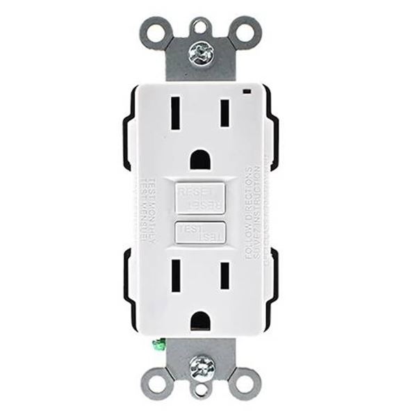 10 VALU+ Receptacle GFCI 15A 125V
