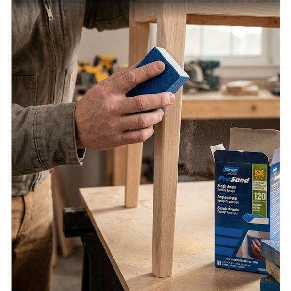 Norton ProSand Sanding Sponge 4.2x3.3x1 In 16
