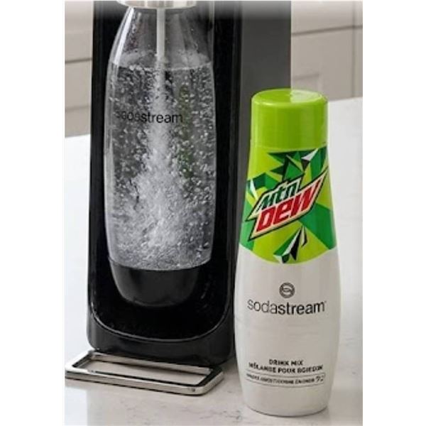 Lot of 6Â  SodaStream Mt Dew Syrup 440mL