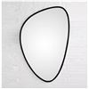 Image 2 : Mid-Century Mirror, 18"x27.5", Black