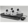 Image 1 : Surveillance System with 4 Dome Cameras
