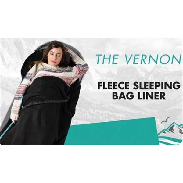 FE Active Fleece Sleeping Bag Liner New