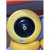 Image 3 : 3 Yellow Utility Cart Wheels