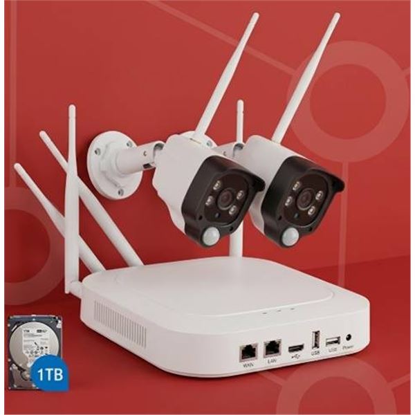 Arrow Connectivity NVR & 2 Cameras Kit