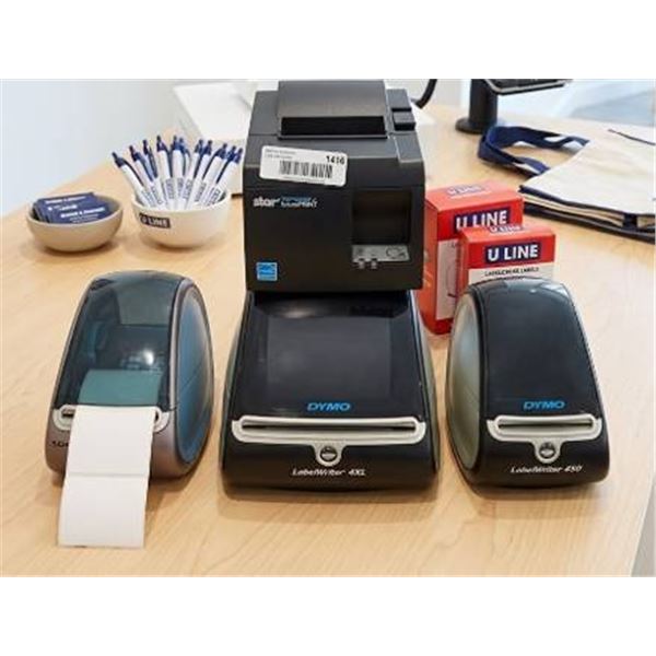 DYMO LabelWriters and Star TSP100