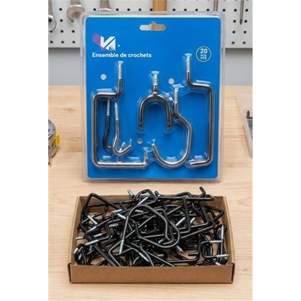 VALU+ Hook Kit, 20 Pieces