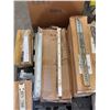 Image 5 : Pallet lot of Drawer Slides and Miscellaneous Household Renovation Supplies